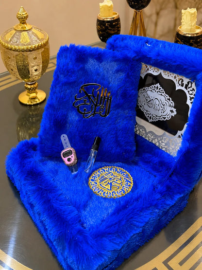 Nooré Luxe — Premium Fur Quran Gift Set