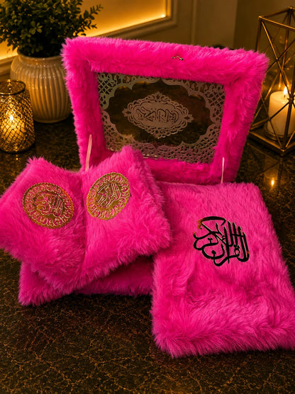 Nooré Luxe — Premium Fur Quran Gift Set