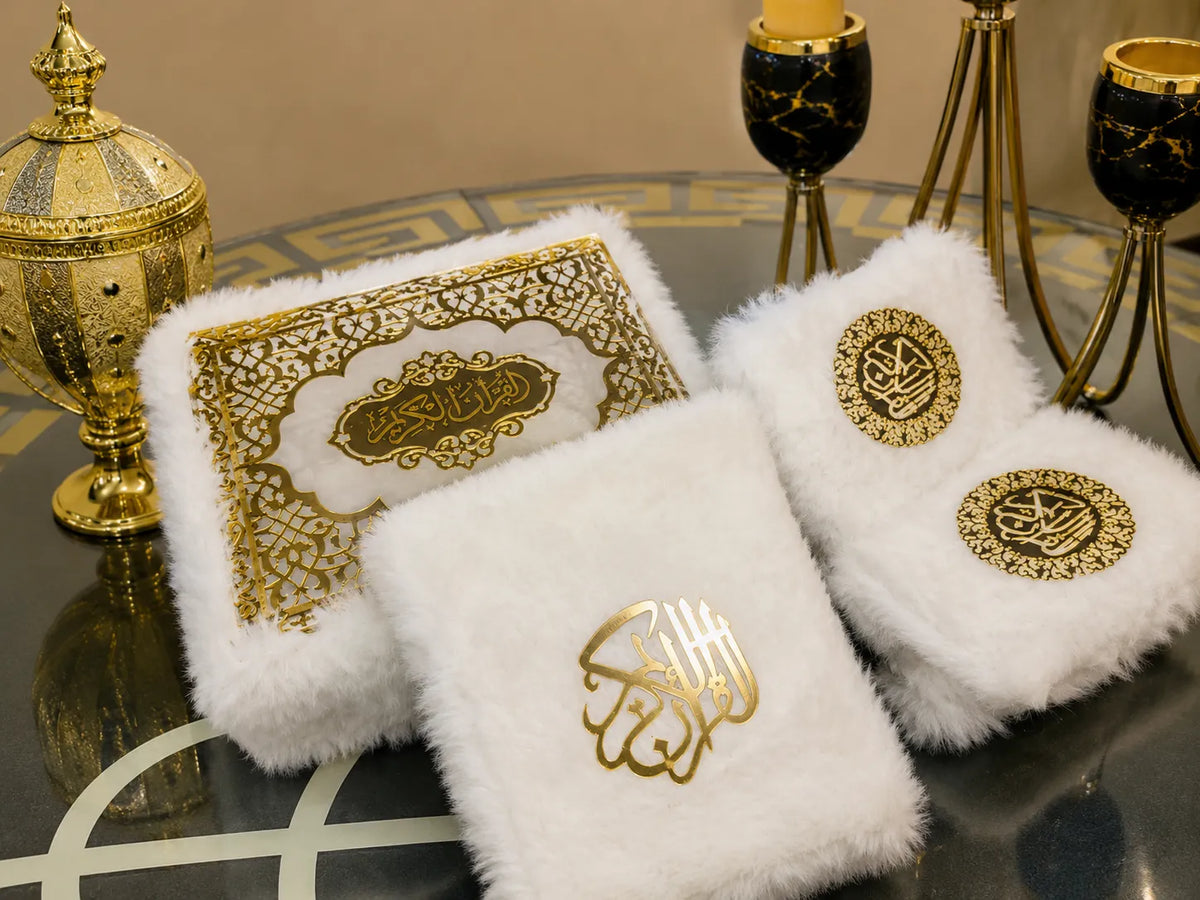 Nooré Luxe — Premium Fur Quran Gift Set