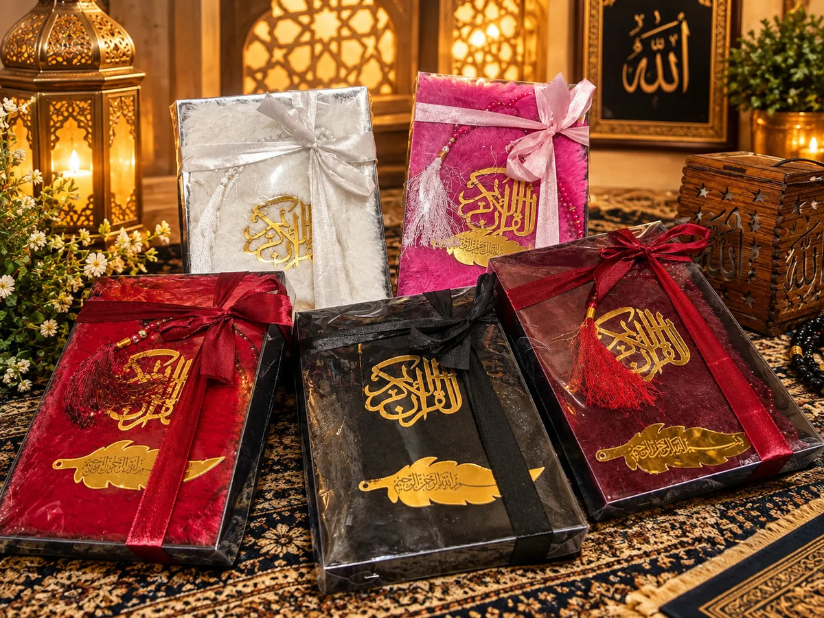 Noor Al-Quran — Luxury Fur Quran Gift Box